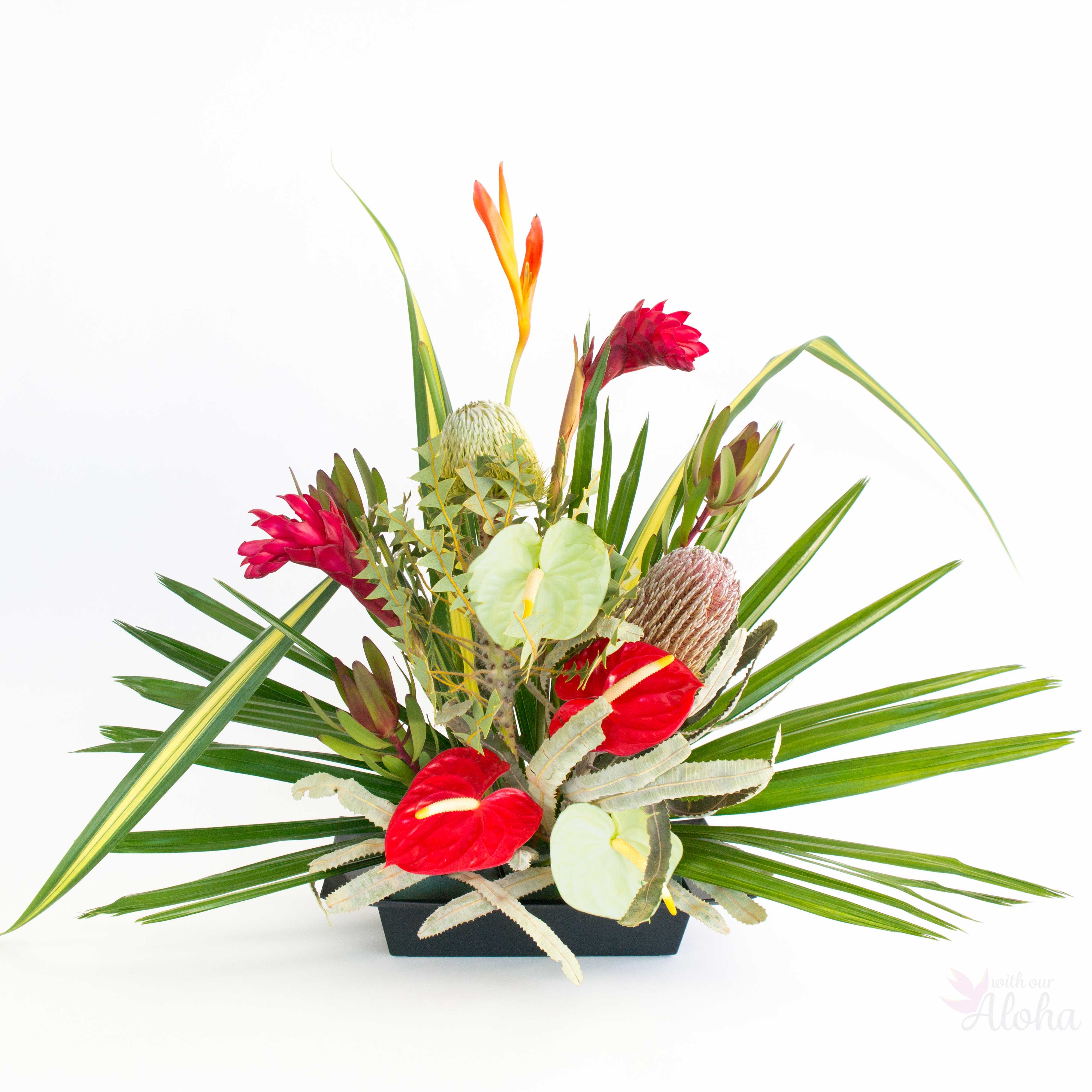 Hawaiian Flowers  39;Lanui39; Holiday Flower Assortment