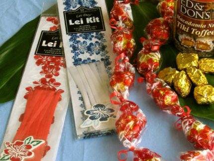 candy lei kit - DIY