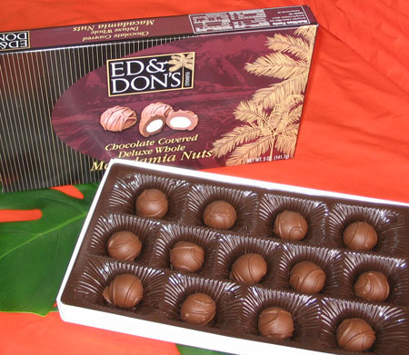 chocolate covered macadamia nuts
