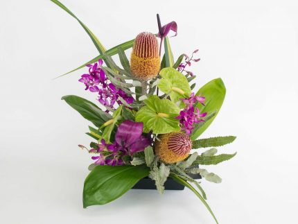 hawaiian sweetheart flower arrangement - With Our Aloha