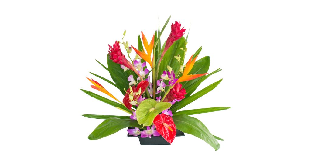 Hawaiian friendship flowers