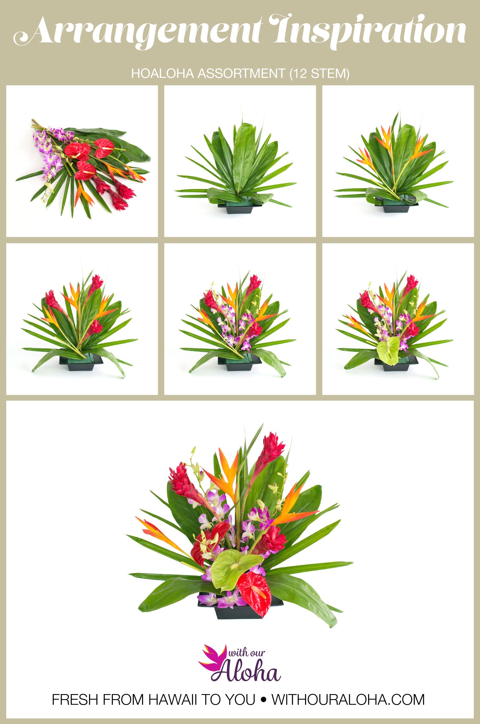 How to Arrange Hawaiian Flowers - With Our Aloha